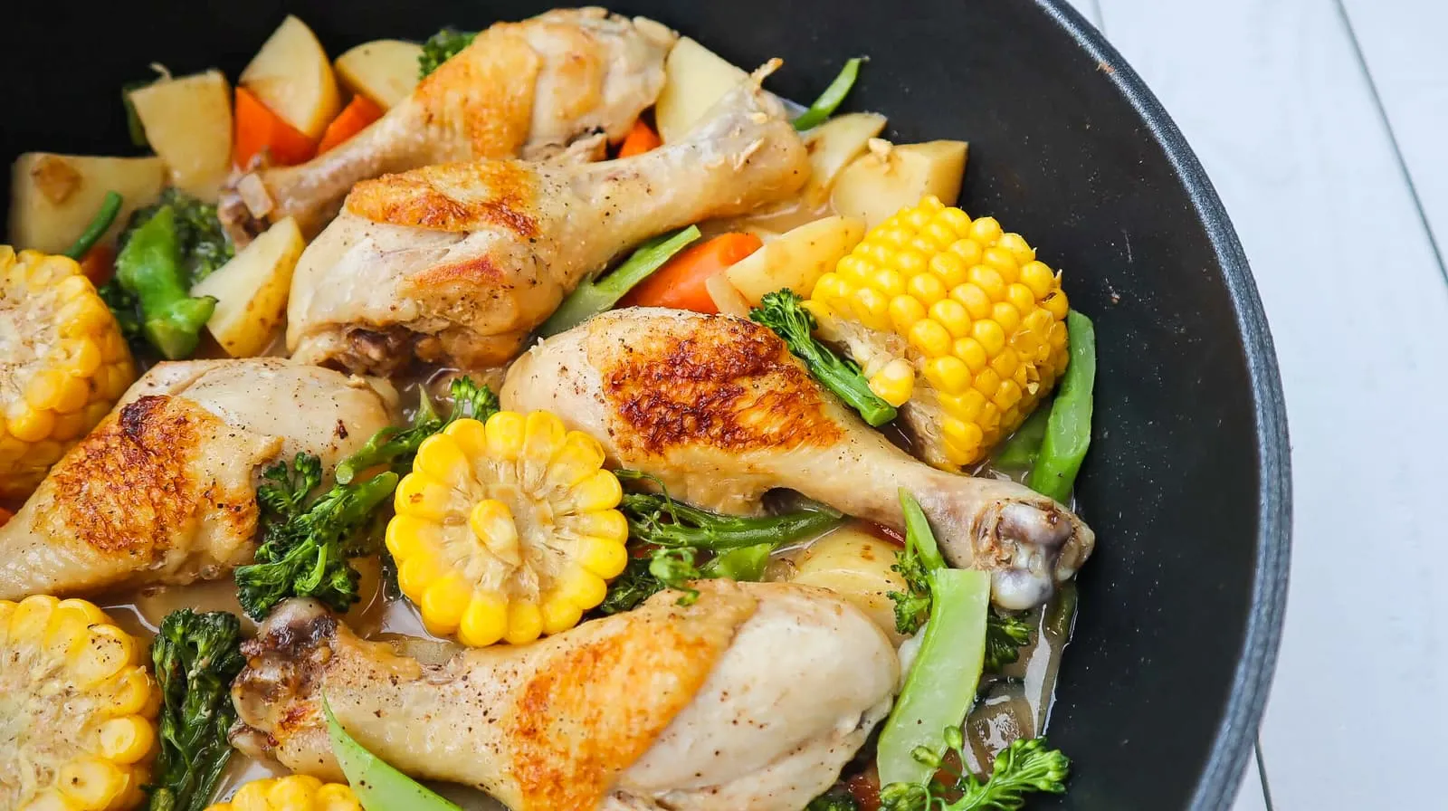 啤酒燉雞腿 Beer braised chicken