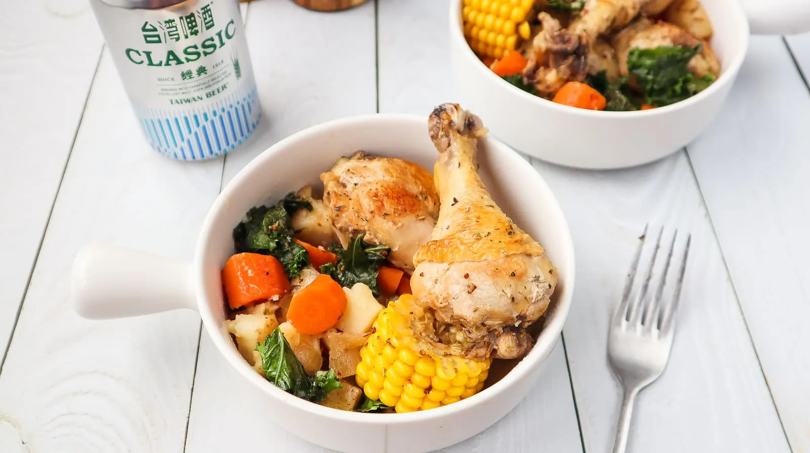 啤酒燉雞腿 Beer braised chicken