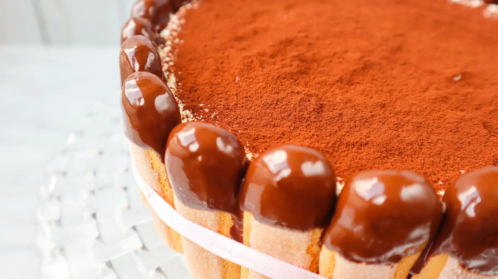 Equipment needed for tiramisu charlotte cake