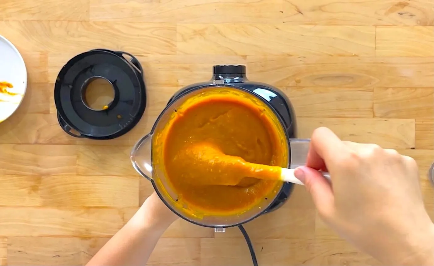 When pumpkin roasts in the oven, it starts to caramelize and draws out all its natural sugars