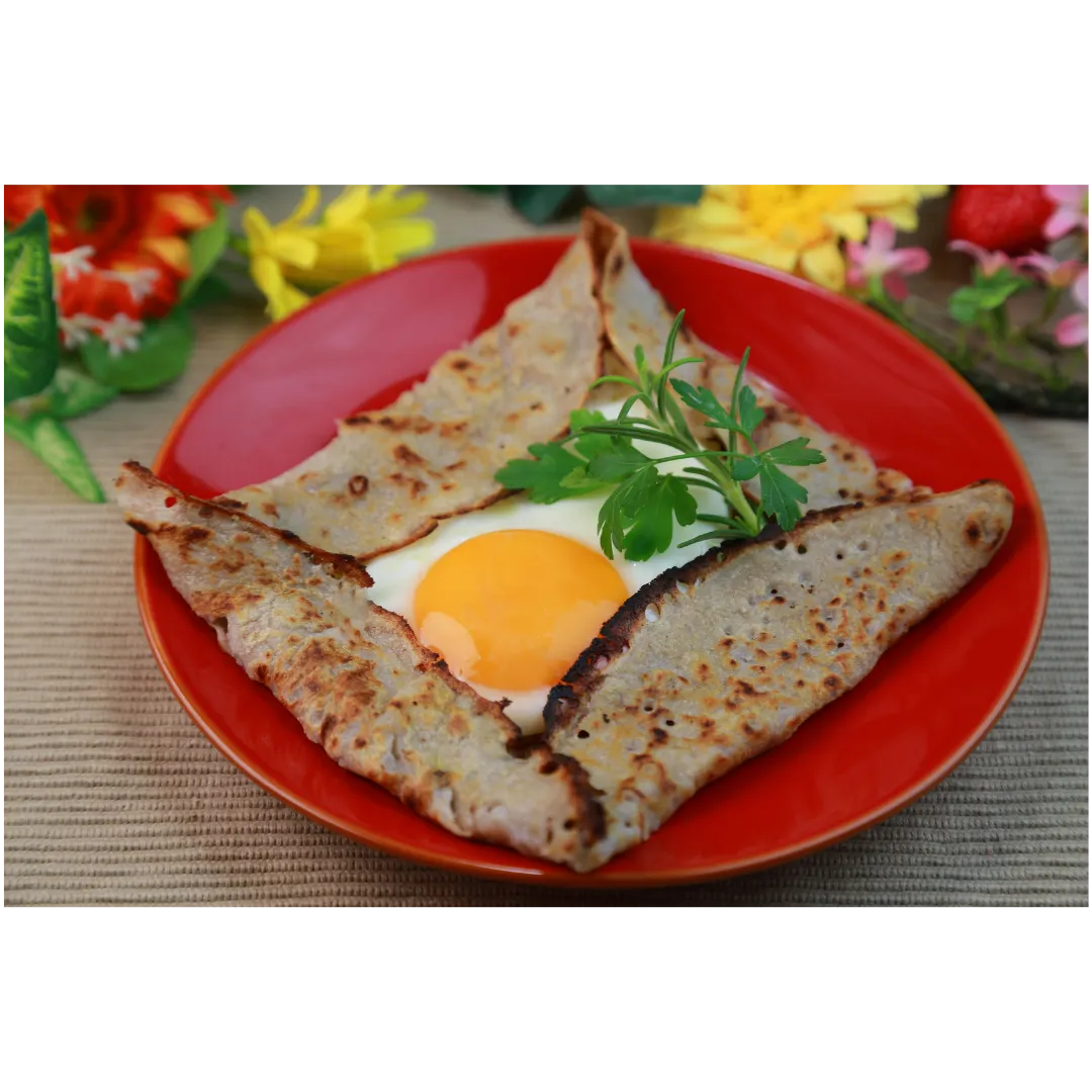 French savory galette (egg)